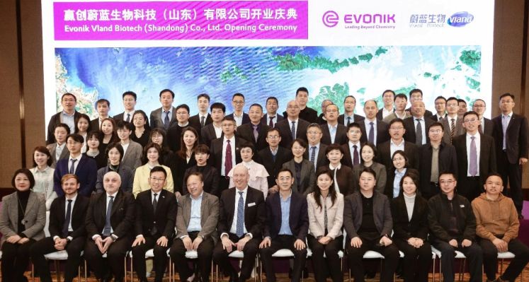 Joint venture between Evonik China Co Ltd and Shandong Vland Biotech Co Ltd