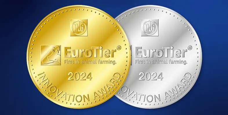 Silver and gold medals won by various companies