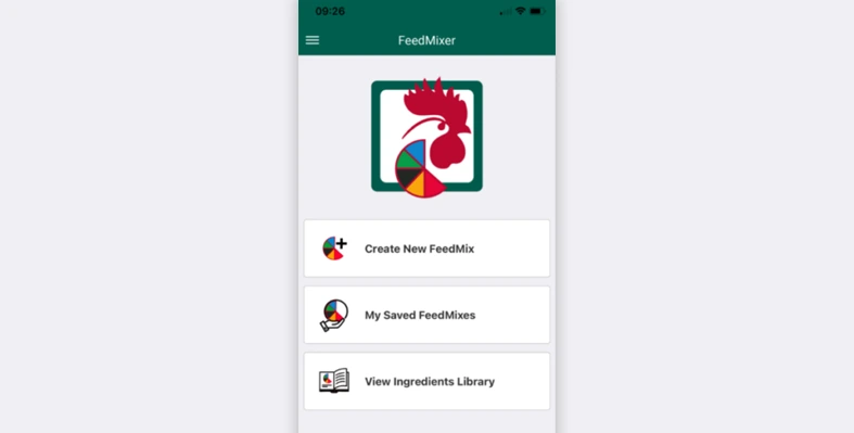 FeedMixer App interface