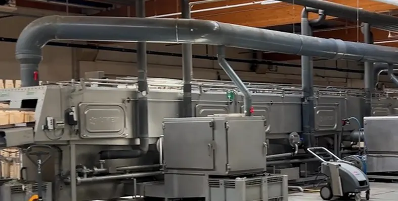 Modular 8 washing system