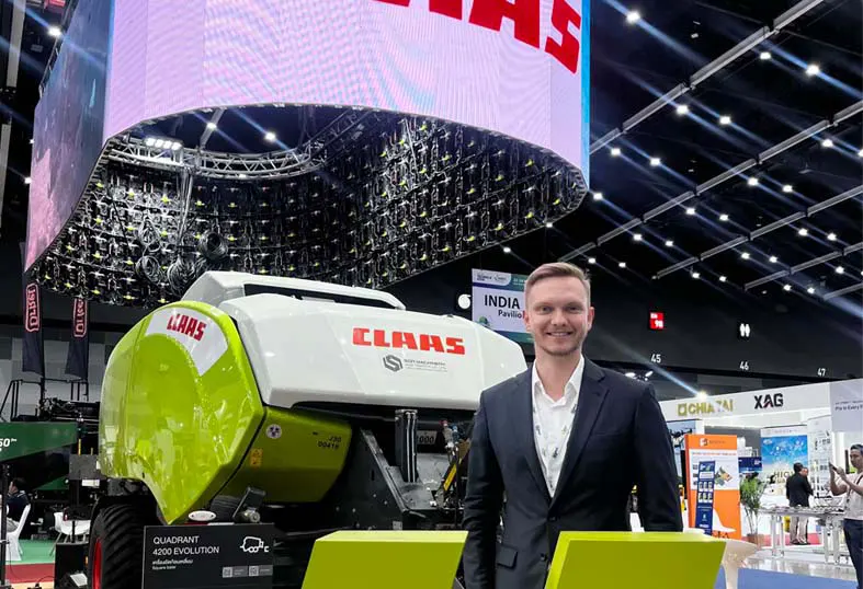 AGRITECHNICA ASIA 2024 - CLAAS booth