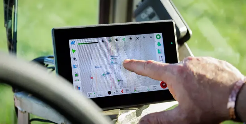 Value Line Steering system marks a significant step toward more sustainable, efficient, and profitable farming practices. (Image source: Topcon Agriculture) image_shows_Value_Line_Steering_Solution_in_action