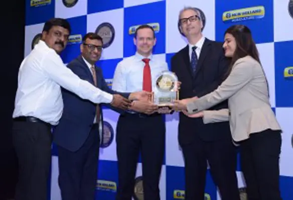 New Holland Agriculture received three major recognitions at the 2017 India Tractor Studies conducted by JD Power. (Photo: New Holland )