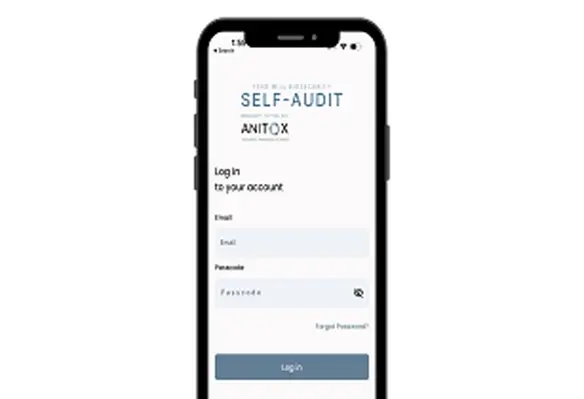 The app enables mill managers and quality teams to establish a baseline for biosecurity standards. (Image source: Anitox)