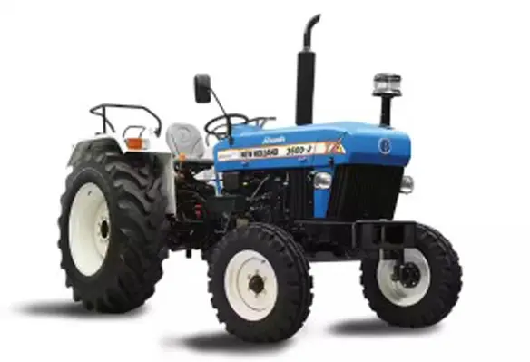 The tractor is known as India’s first inline high-speed tractor and features reverse PTO. (Image source: New Holland Agriculture)