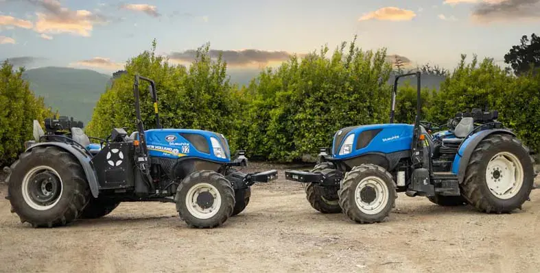 New Holland aims to bring autonomous solutions across all segments it serves, particularly in the speciality crop market. (Image source: CNH) New Holland and Bluewhite partnership