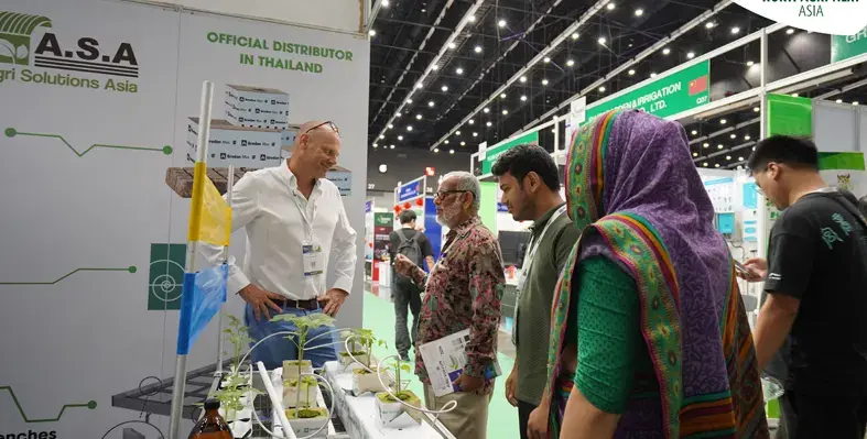 Co-locating with VIV Asia and MeatPro Asia, HAN Asia provides attendees with a holistic view of the entire agricultural ecosystem. (Image source: HAN Asia) exhibition hall