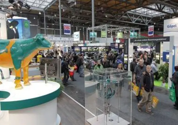 The number of exhibitors is around one quarter higher than at the previous event two years ago. (Image source: EuroTier)