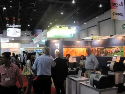 6,200 visitors from all over the Asia-Pacific and beyond came to Bangkok for the 2012 shows. (Image source: Victam)